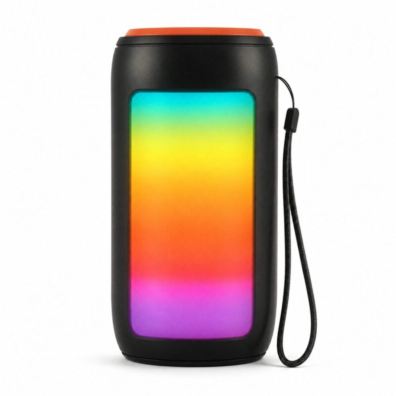 Parlante Bluetooth 2" con luz efecto llama